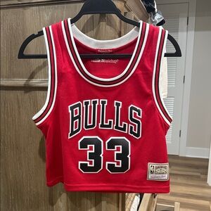 Mitchell & Ness chicago bulls PIPPEN cropped jersey